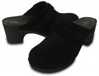CROCS SARAH SUEDE CLOG 203415 Black
