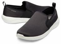  Crocs Literide Mesh Slip On M Black / White