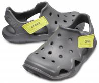 Crocs Kids’ Swiftwater™ Wave Shoe slate grey/gren