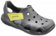 Crocs Kids’ Swiftwater™ Wave Shoe slate grey/gren