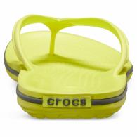 CROCS Crocband Flip Citrus / Slate Grey