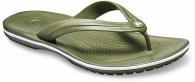 CROCS Crocband Flip Army Green / White