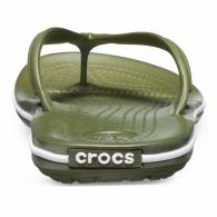 CROCS Crocband Flip Army Green / White