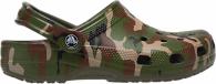 Crocs Classic Printed Camo Clog army green/multi