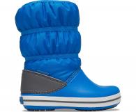 CROCS Kids Crocband™ Winter Boot Bright Cobalt / Light Grey
