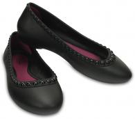 CROCS LINA LUXE FLAT 203407 Black / Black