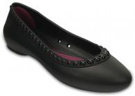 CROCS LINA LUXE FLAT 203407 Black / Black