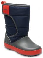 CROCS Kids’ LodgePoint Snow Boot Navy / Slate Grey 