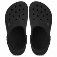 Crocband™ Platform Clog Black / White